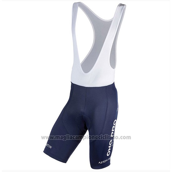 2018 Abbigliamento Ciclismo One Pro Bianco e Spento Blu Manica Corta e Salopette